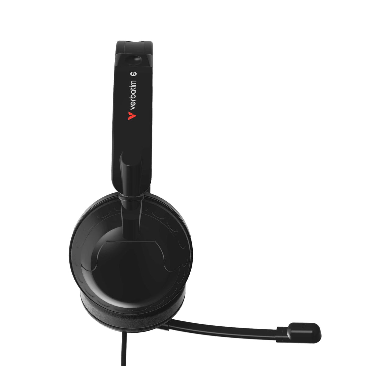 Verbatim PureSound Wired Stereo Headset Binaural Circumaural Noise Cancelling