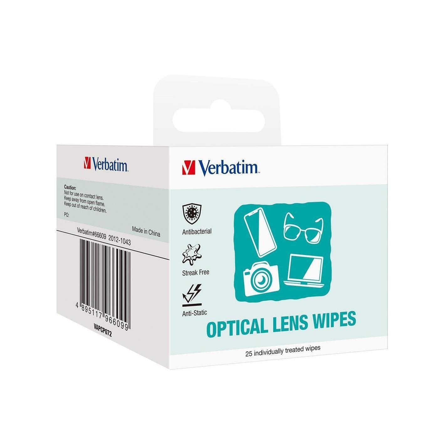 Verbatim Screen Cleaning Wipes 25pcs