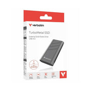 Verbatim TurboMetal SSD USB 4.0 1TB High Speed Data transfer – up to 3700 MB/...