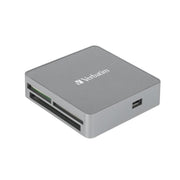 Verbatim USB 2.0 All-in-1 Card Reader Hub SD SDHC SDXC microSD CF MS Pro Duo