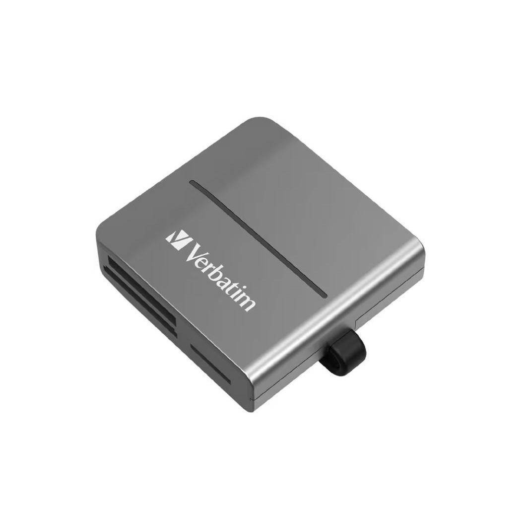 Verbatim USB 3.2 All-in-1 Multi Card Reader SD microSD CF MS-xD-M2