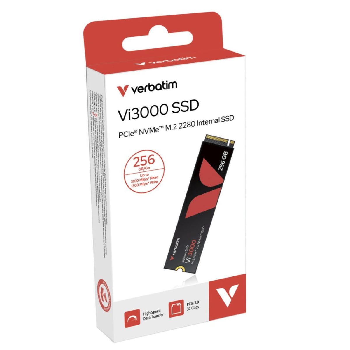 Verbatim Vi3000 256GB NVMe M.2 SSD