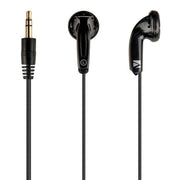 Verbatim Wired Earbud Binaural Stereo Earphones 1.2m Cable Black