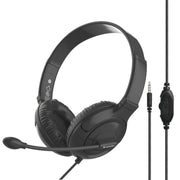 Verbatim Wired On-Ear Stereo Headset Black Binaural Circumaural Noise