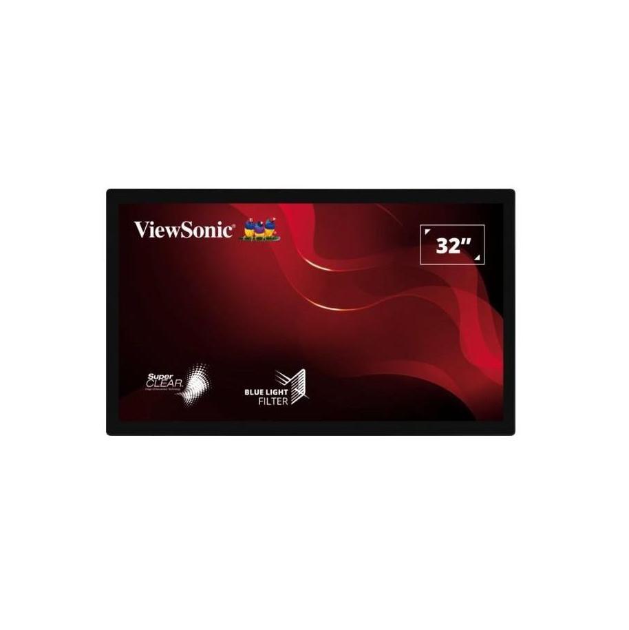 ViewSonic TD3207 32" 1080p Open Frame 10-Point PCAP Touch Monitor 24/7 Operat...