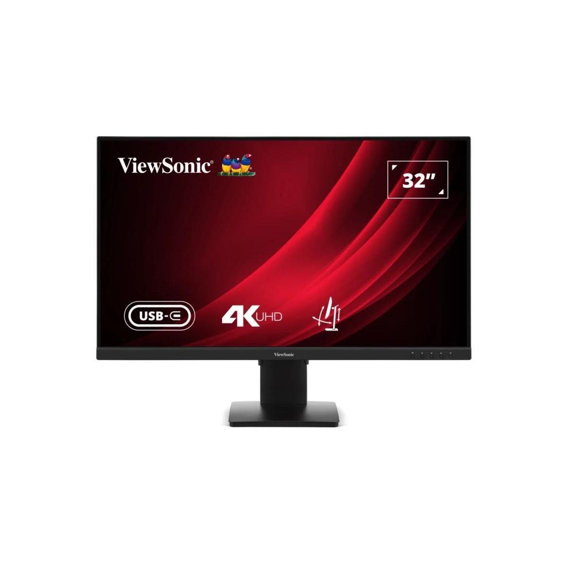 ViewSonic VG 32" 4K SuperClear VA USB-C DP Height Adj Business Monitor