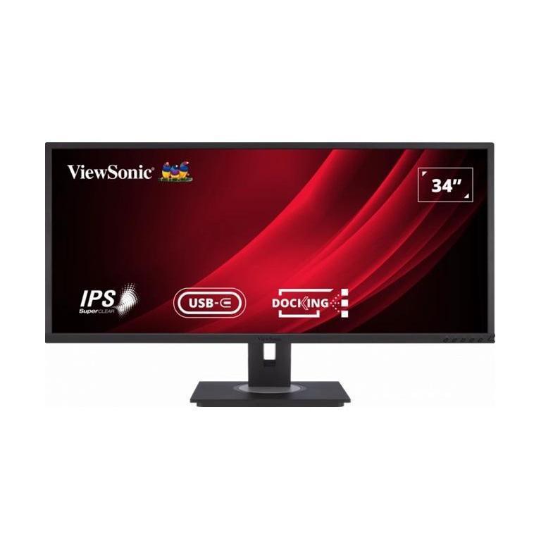 ViewSonic VG3456 34" WQHD USB-C Docking Business Monitor Speaker FreeSync HAS