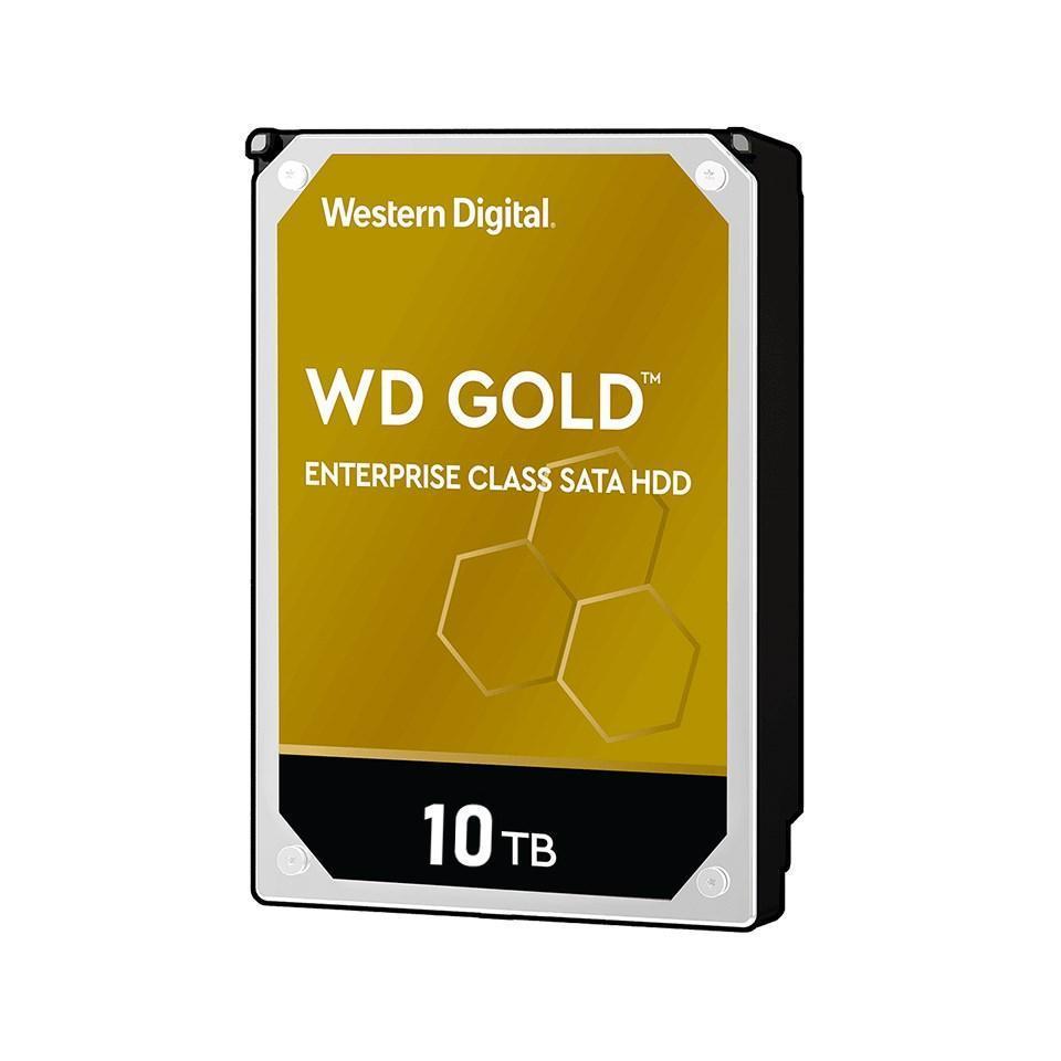 Western Digital Gold 10TB 3.5" Enterprise Class SATA 6 Gb/s HDD 7200 RPM Cach...