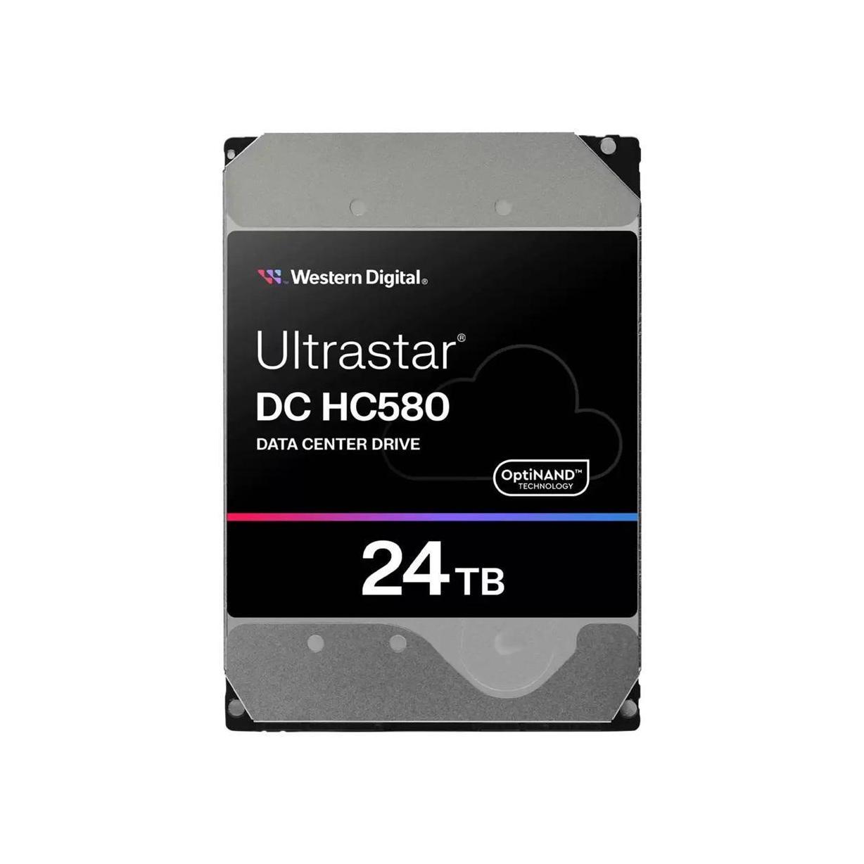 Western Digital Ultrastar DC HC580 24TB SAS Hard Drive