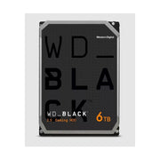 Western Digital WD Black 6TB 3.5" HDD SATA 7200RPM 256MB Cache CMR Tech