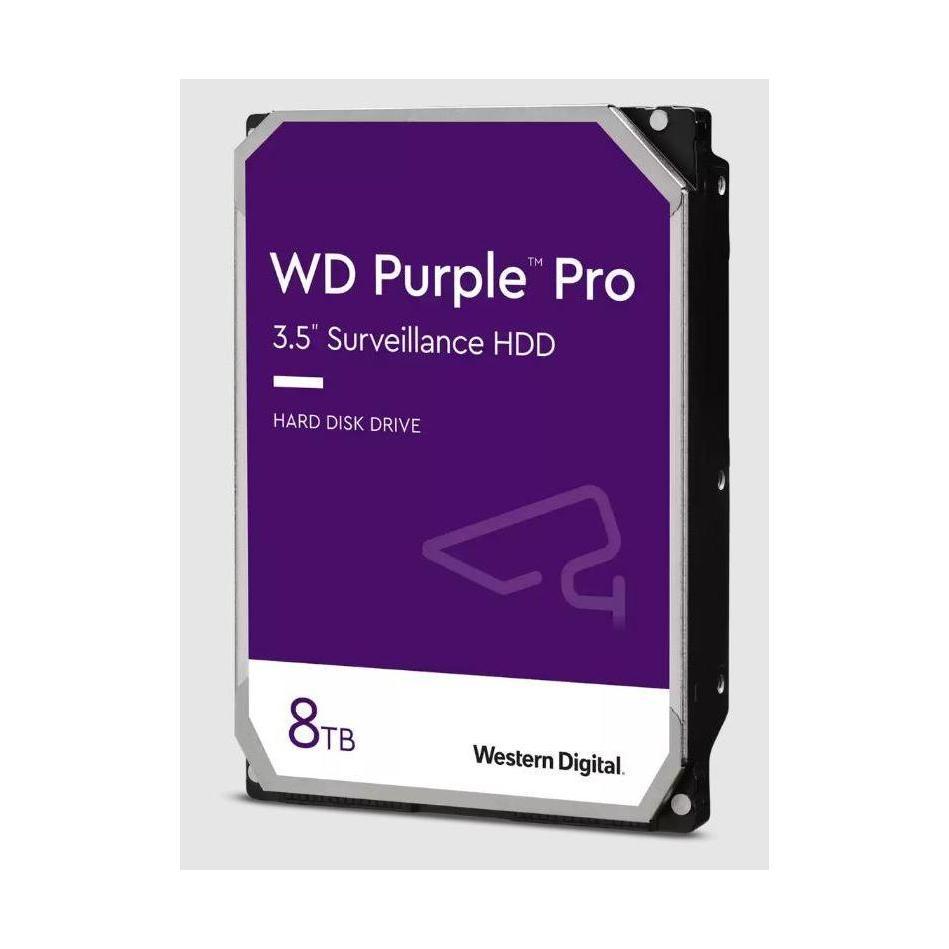 Western Digital WD Purple Pro 8TB 3.5" Surveillance HDD 7200RPM 256MB SATA3 245MB/s