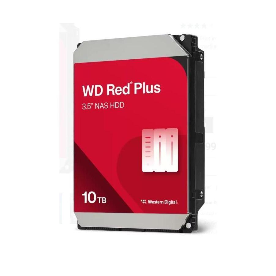 Western Digital WD Red Plus 10TB 3.5" SATA3 7200RPM 256MB Cache 180TBW CMR Tech