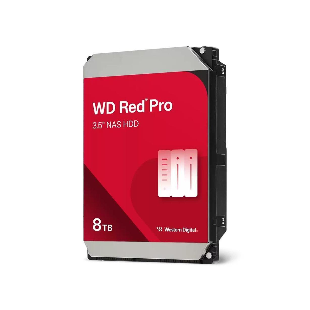 Western Digital WD Red Pro 8TB 3.5" SATA 7200RPM 256MB Cache 300TBW