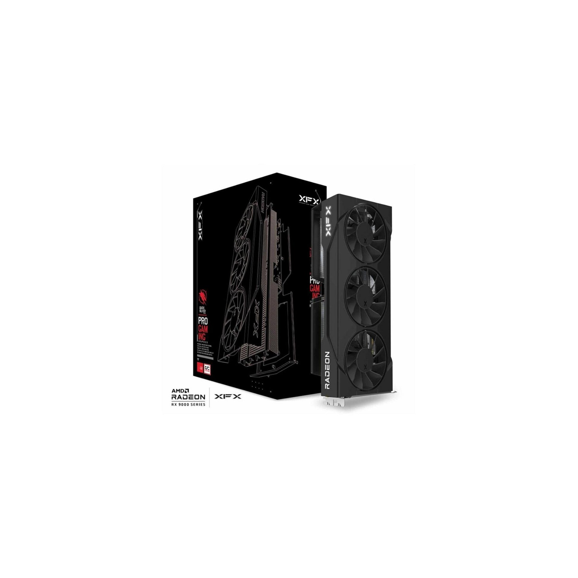 XFX Radeon RX 9060XT 16GB GDDR6 2x DP HDMI Graphics Card