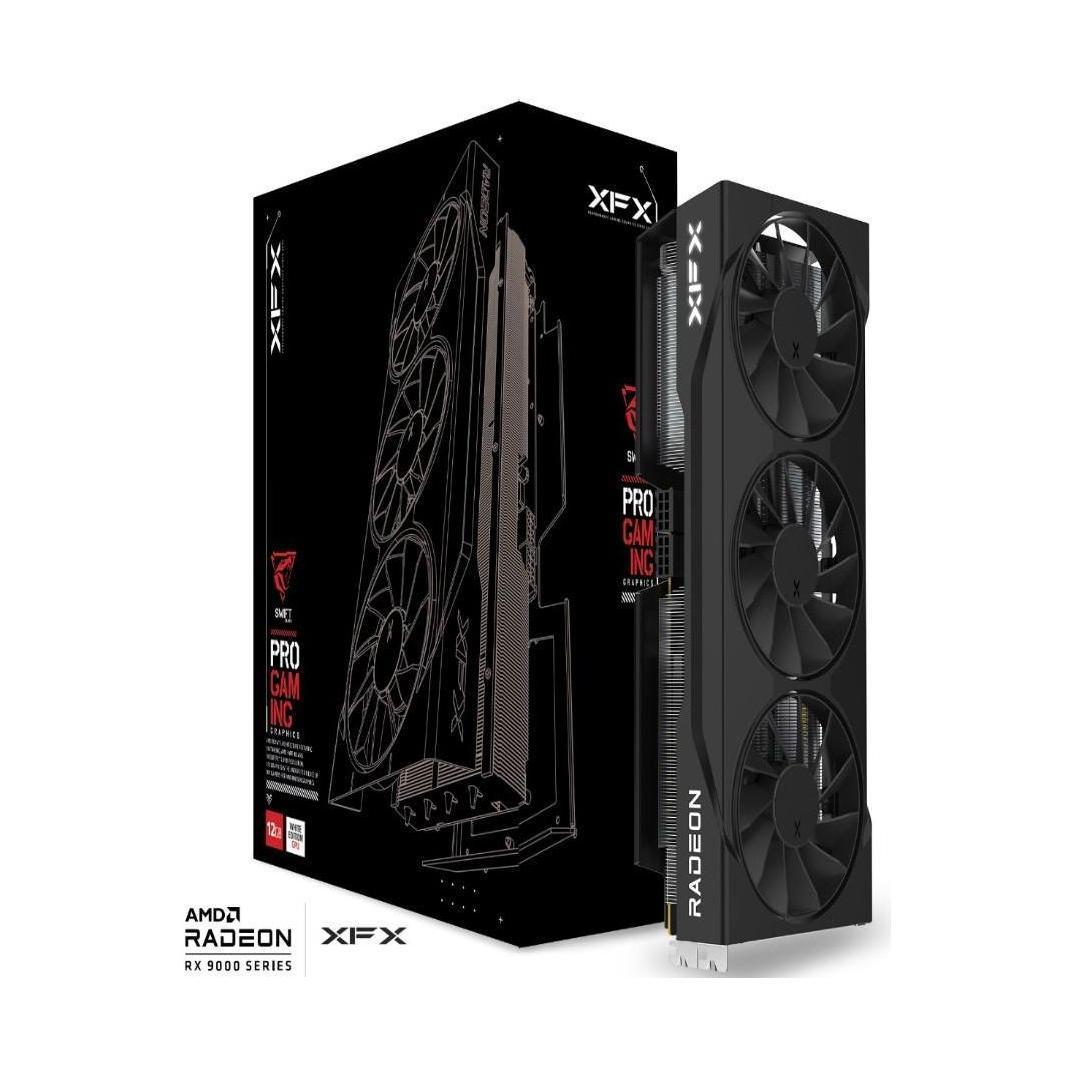 XFX Radeon RX 9070GRE 12GB GDDR6 3x DP Graphics Card