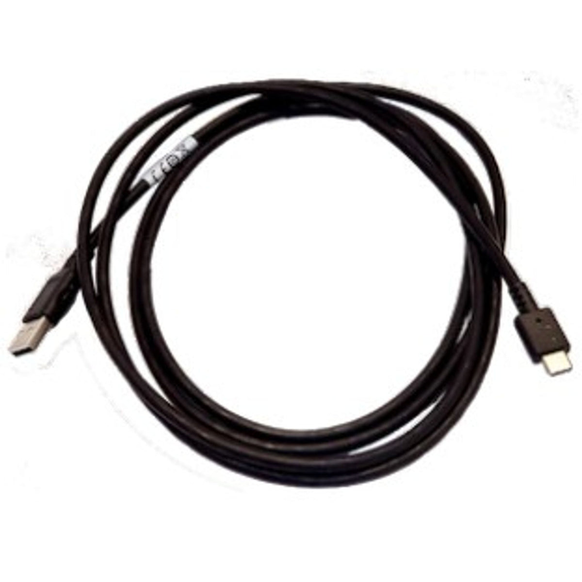 Zebra CS6080 2.1m USB-C to USB-A Straight Cable Midnight Black