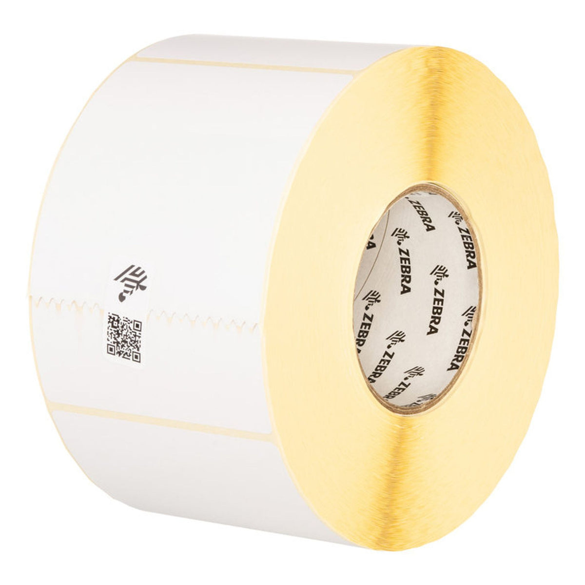Zebra Paper Label 3x2in Value Coated All-Temp Adhesive 1240/Roll