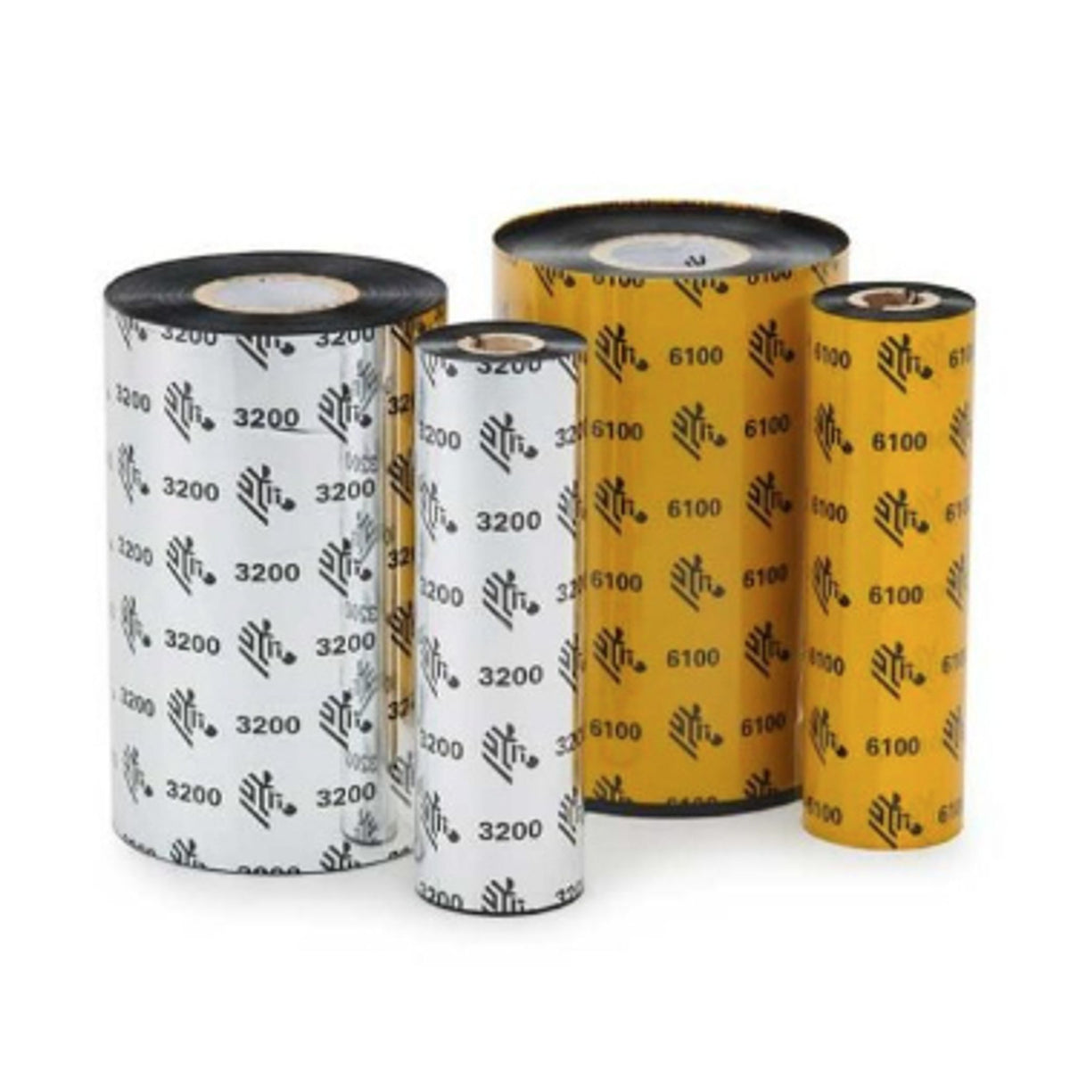 Zebra Wax/Resin Ribbon 57mmx74m 3300 Standard 12mm Core