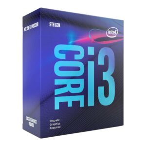 Intel Core i3 9100F Quad Core LGA 1151 3.60 GHz CPU Processor Without Graphics (4.2 GHz Turbo)