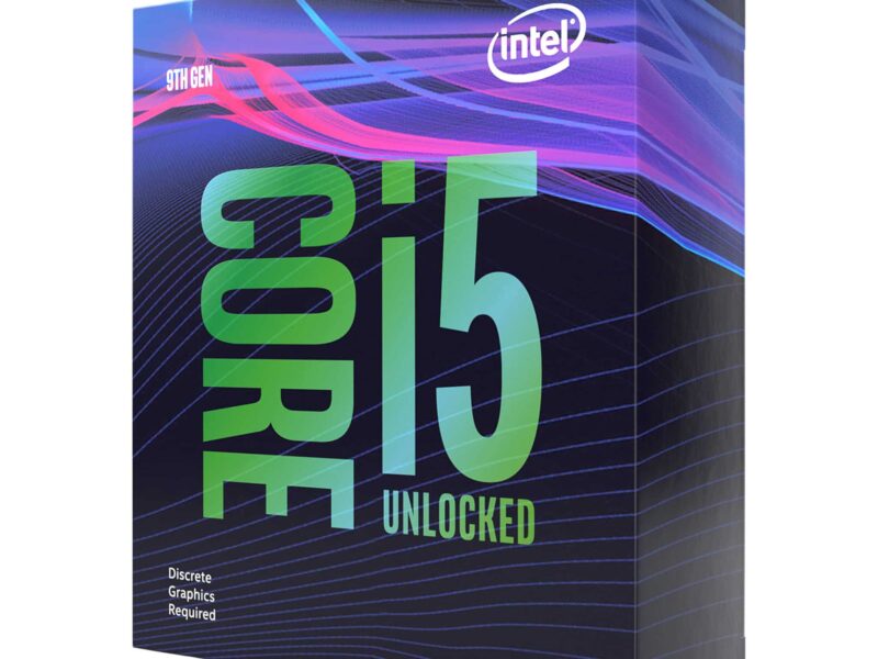 Intel Core i5 9600KF 6 Core LGA 1151 3.70 GHz Unlocked CPU Processor Without Graphics (4.6 GHz Turbo)