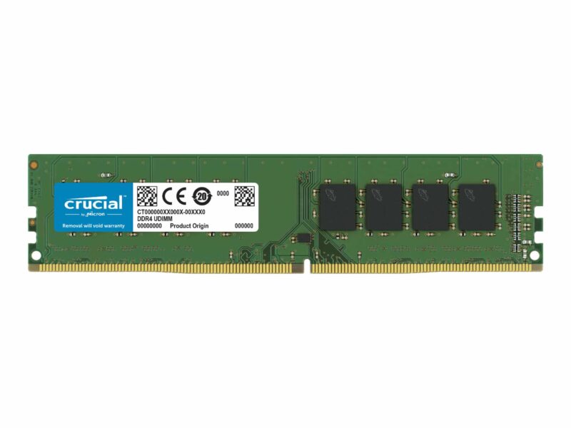 Crucial 4GB (1x 4GB) DDR4 2400MHz Desktop Memory CT4G4DFS824A