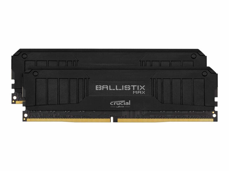 Crucial Ballistix MAX 16GB Kit (2x 8GB) DDR4 4000MHz Black Desktop Gaming Memory BLM2K8G40C18U4B