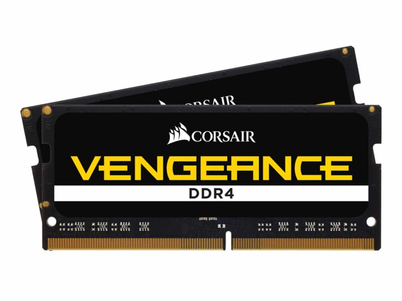 Corsair Vengeance 16GB Kit (2x8GB) DDR4 SODIMM 3200MHz C22 Laptop Memory CMSX16GX4M2A3200C22
