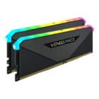 Corsair Vengeance RGB RT 32GB Kit (2x16GB) DDR4 3200MHz C16 Black Desktop Gaming Memory CMN32GX4M2Z3200C16