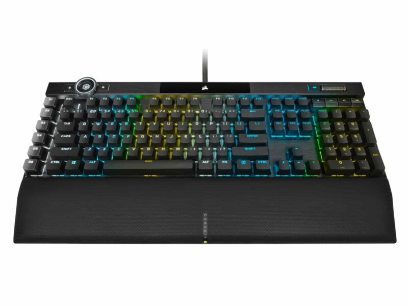 Corsair K100 RGB Black Mechanical Gaming Keyboard - Cherry MX Speed