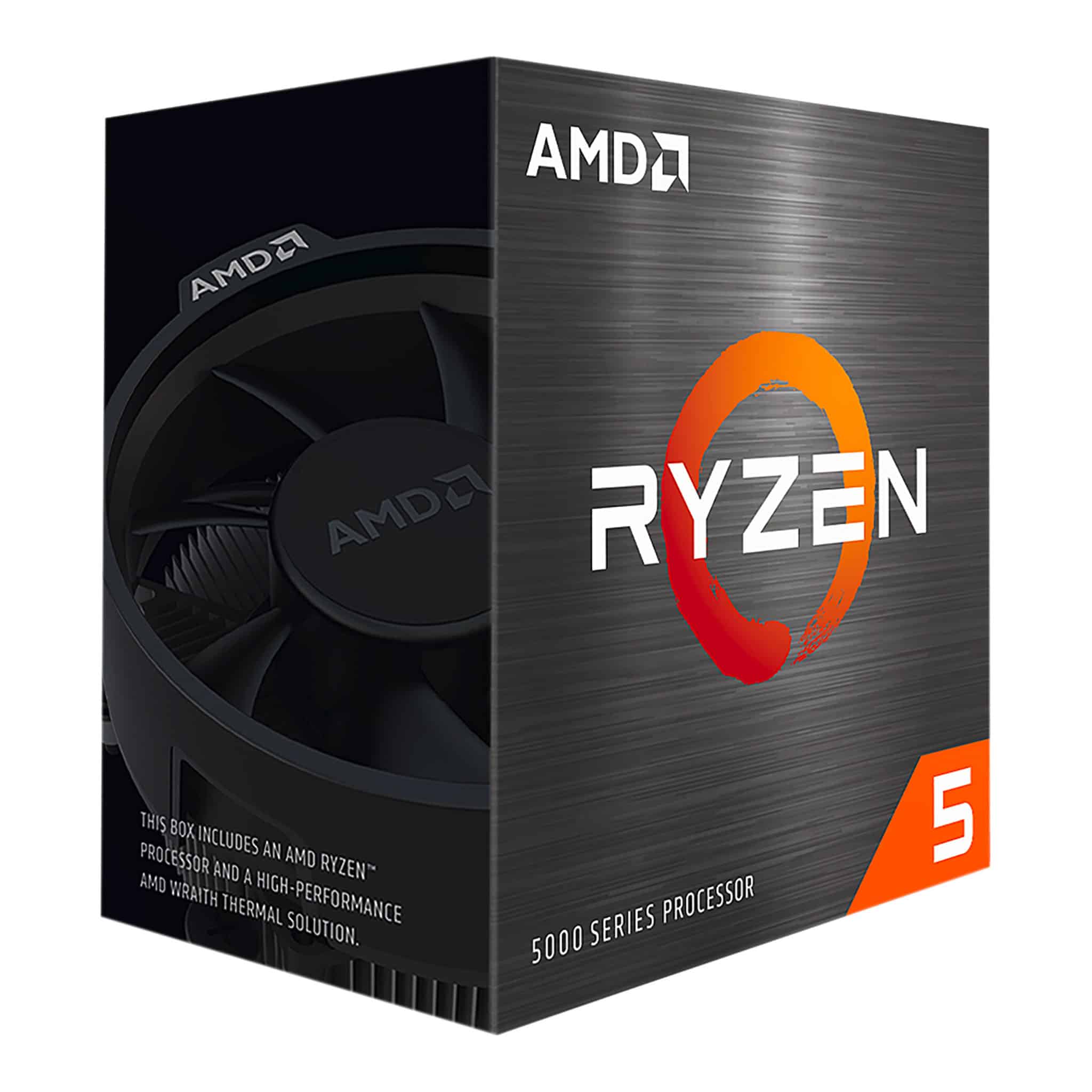 AMD Ryzen 5 5600X 6 Core AM4 3.70 GHz Unlocked CPU Processor (4.6 GHz Max Boost) With Wraith Stealth