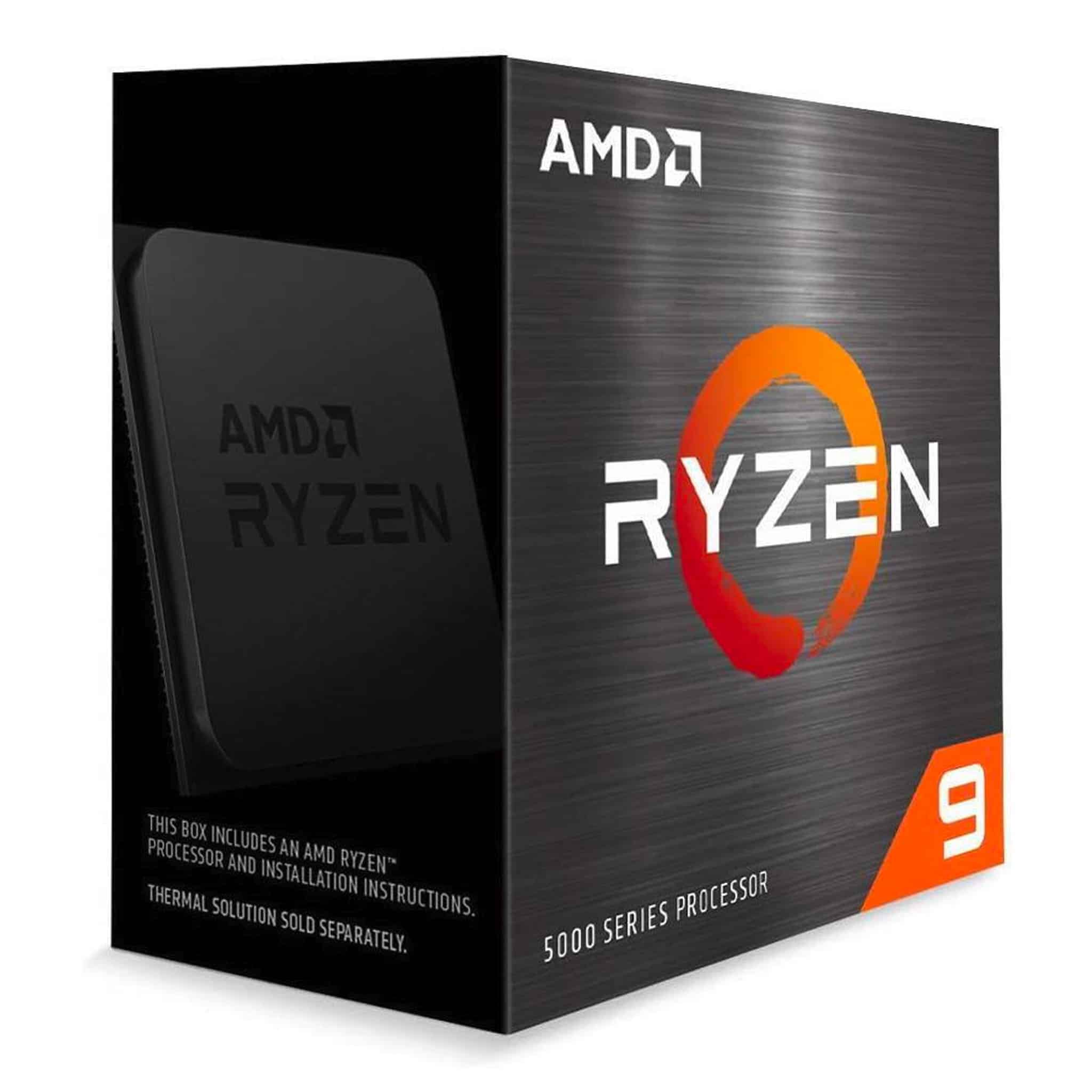 AMD Ryzen 9 5900X 12 Core AM4 3.70 GHz Unlocked CPU Processor (4.8 GHz Max Boost)