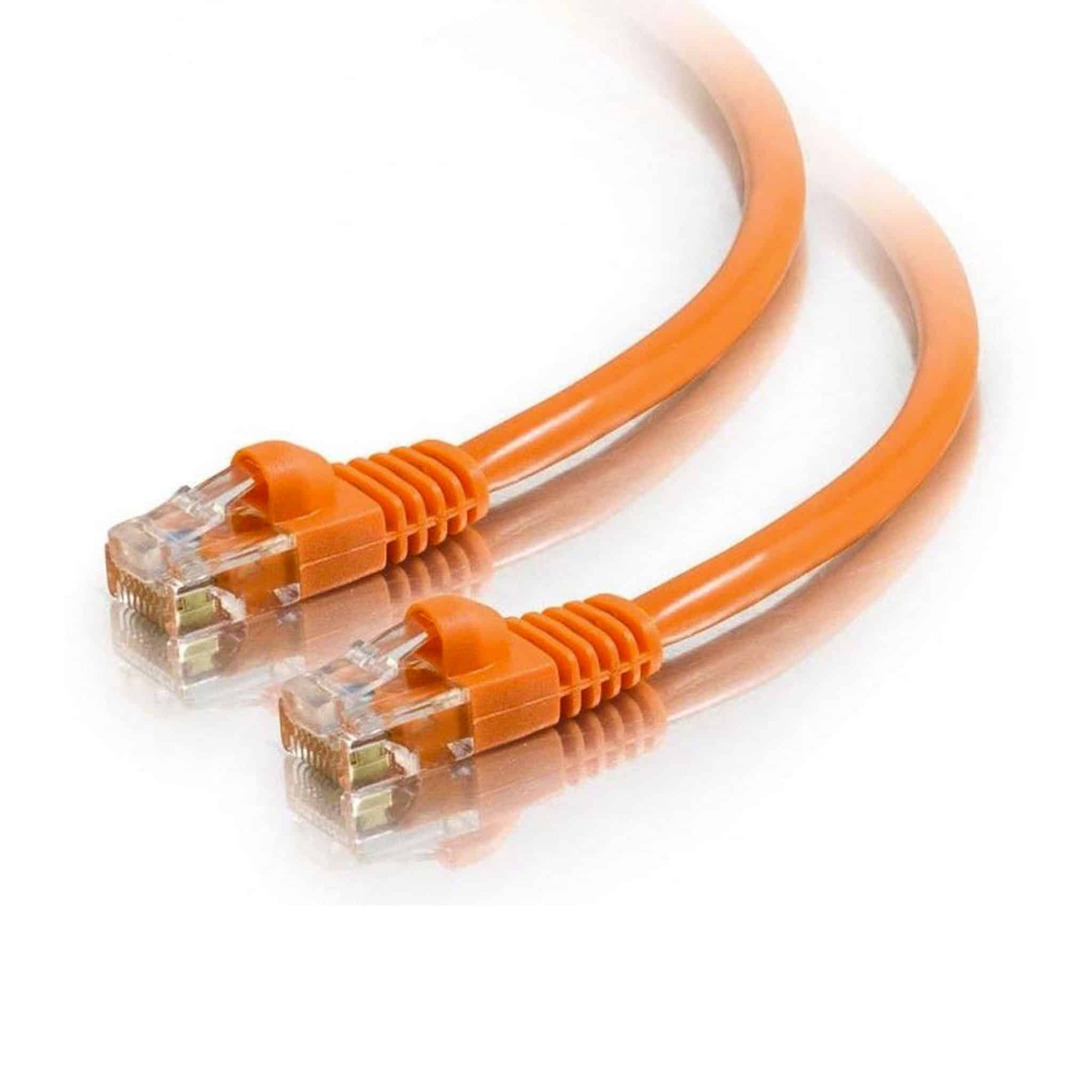 Astrotek CAT6 Ethernet Cable Orange 25cm