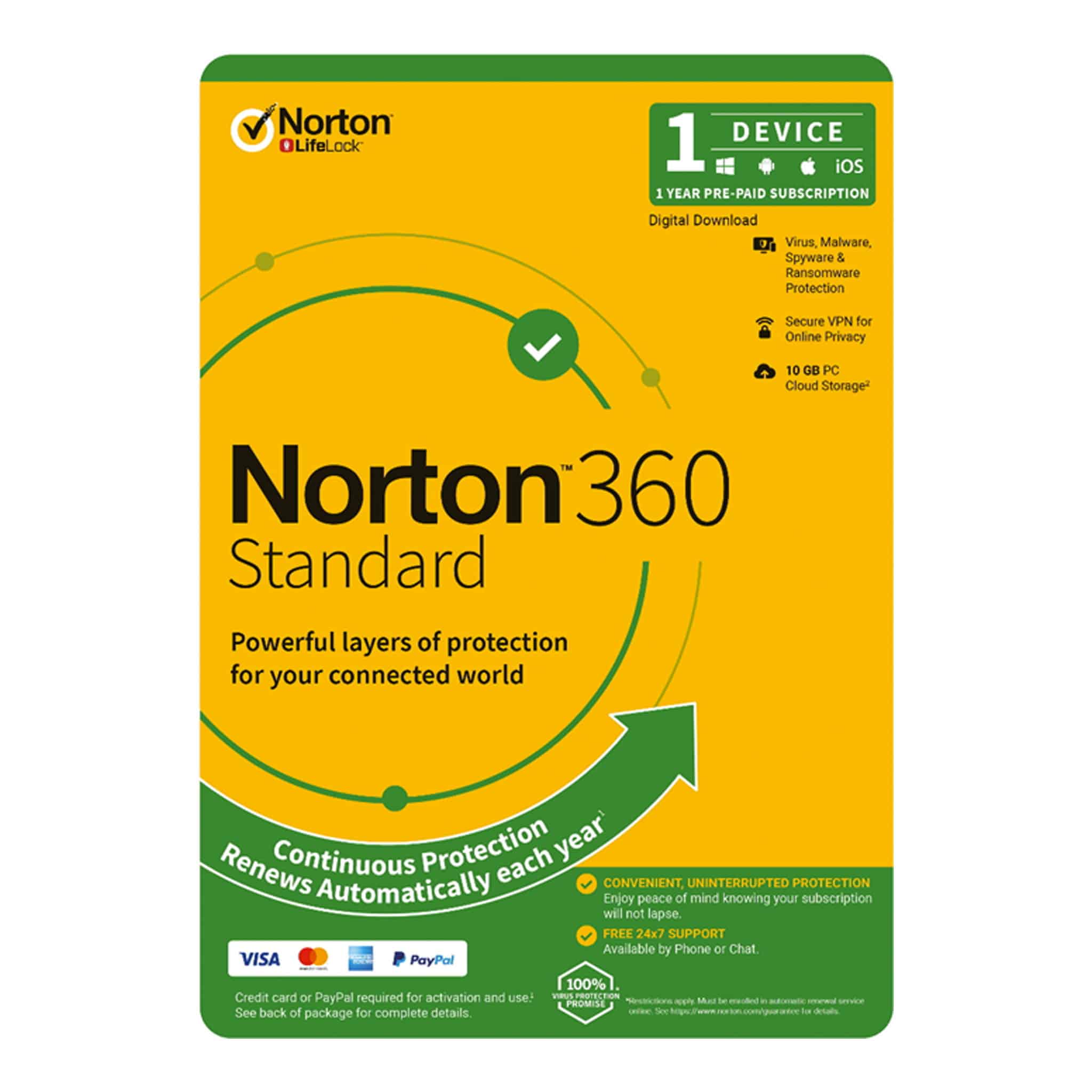 Norton 360 Standard OEM 1 Device 1 Year