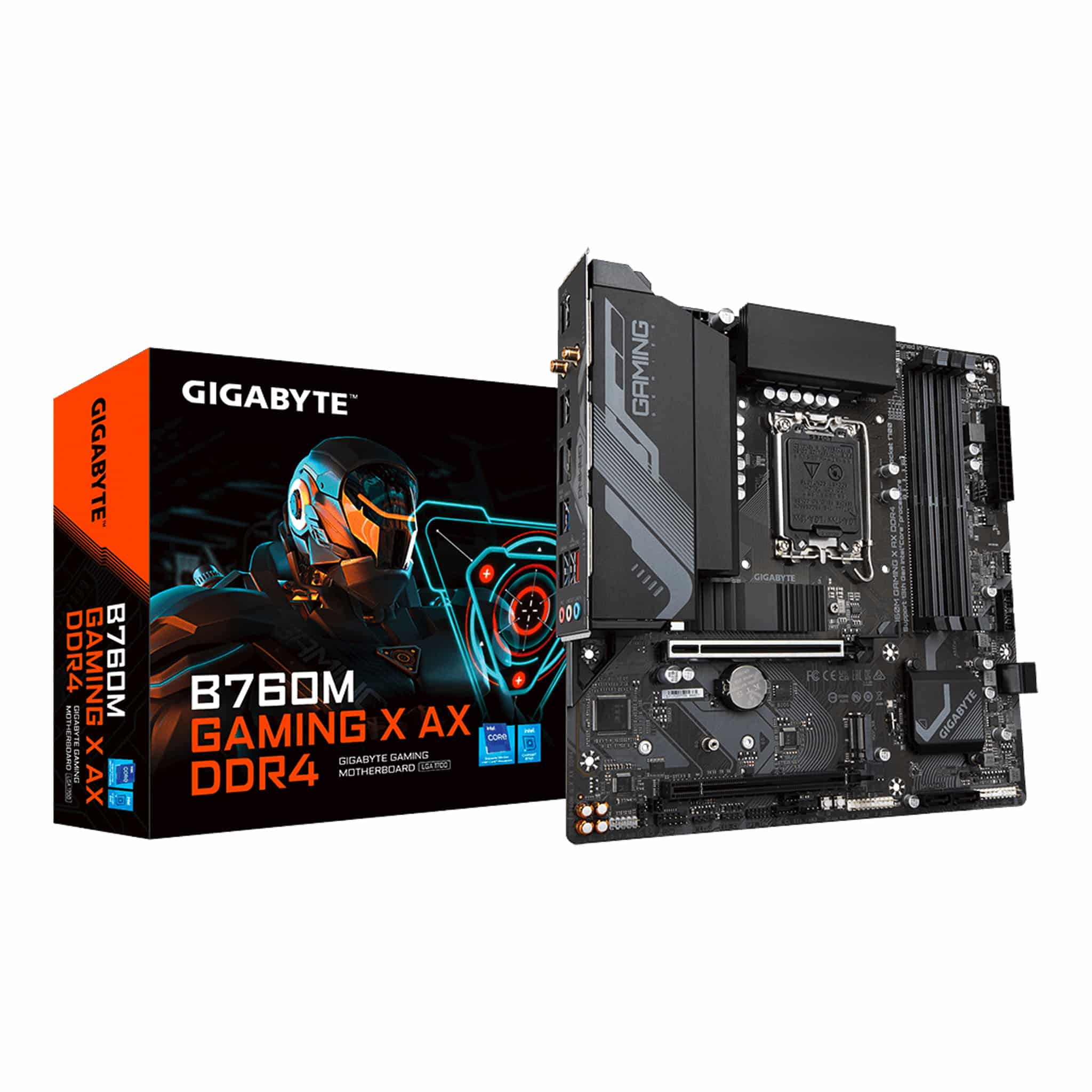 Gigabyte B760M Gaming X AX DDR4 LGA 1700 microATX Motherboard